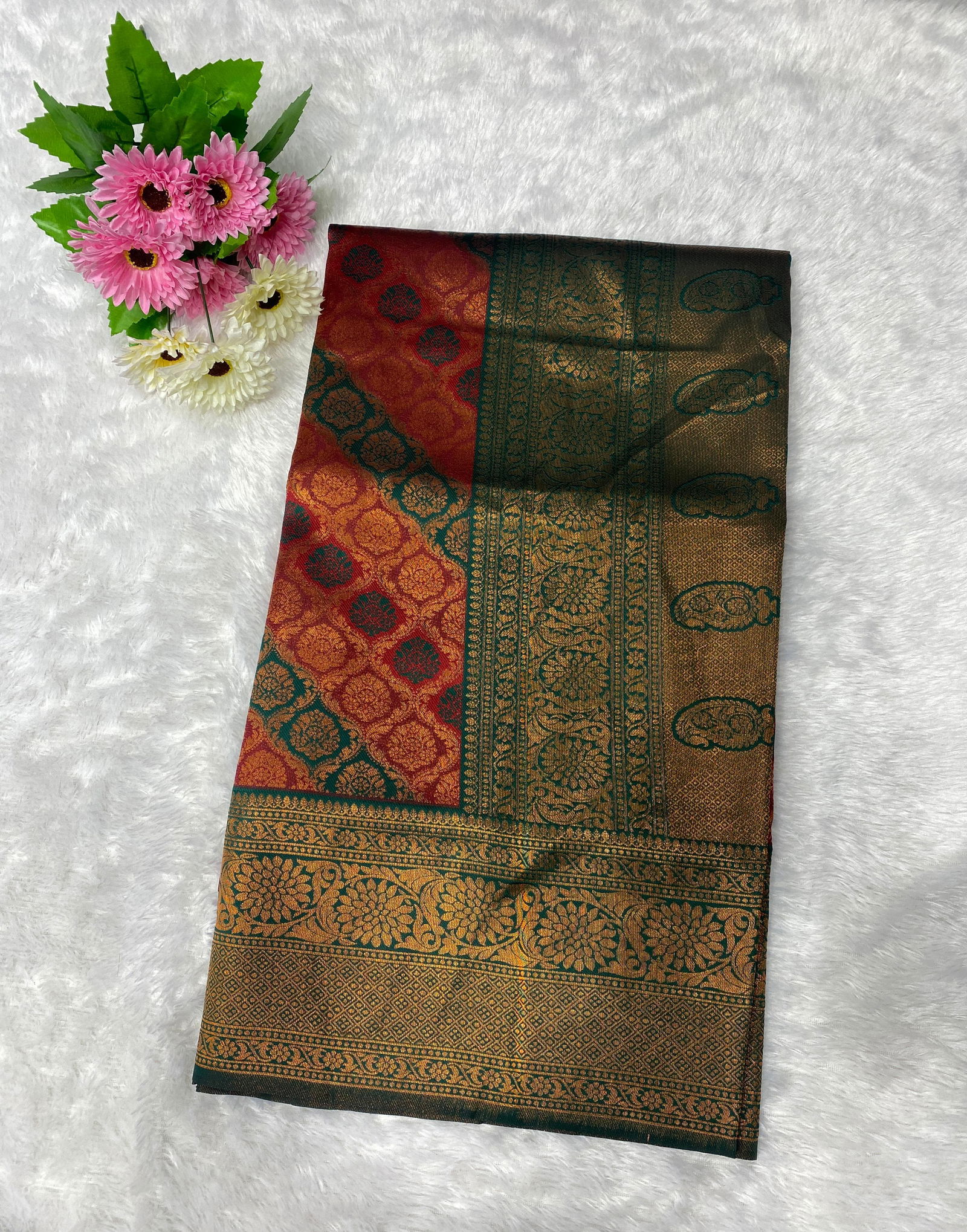 Psw Kubera Pattu Kanjivaram Silk Sarees Wholesale Price In Surat